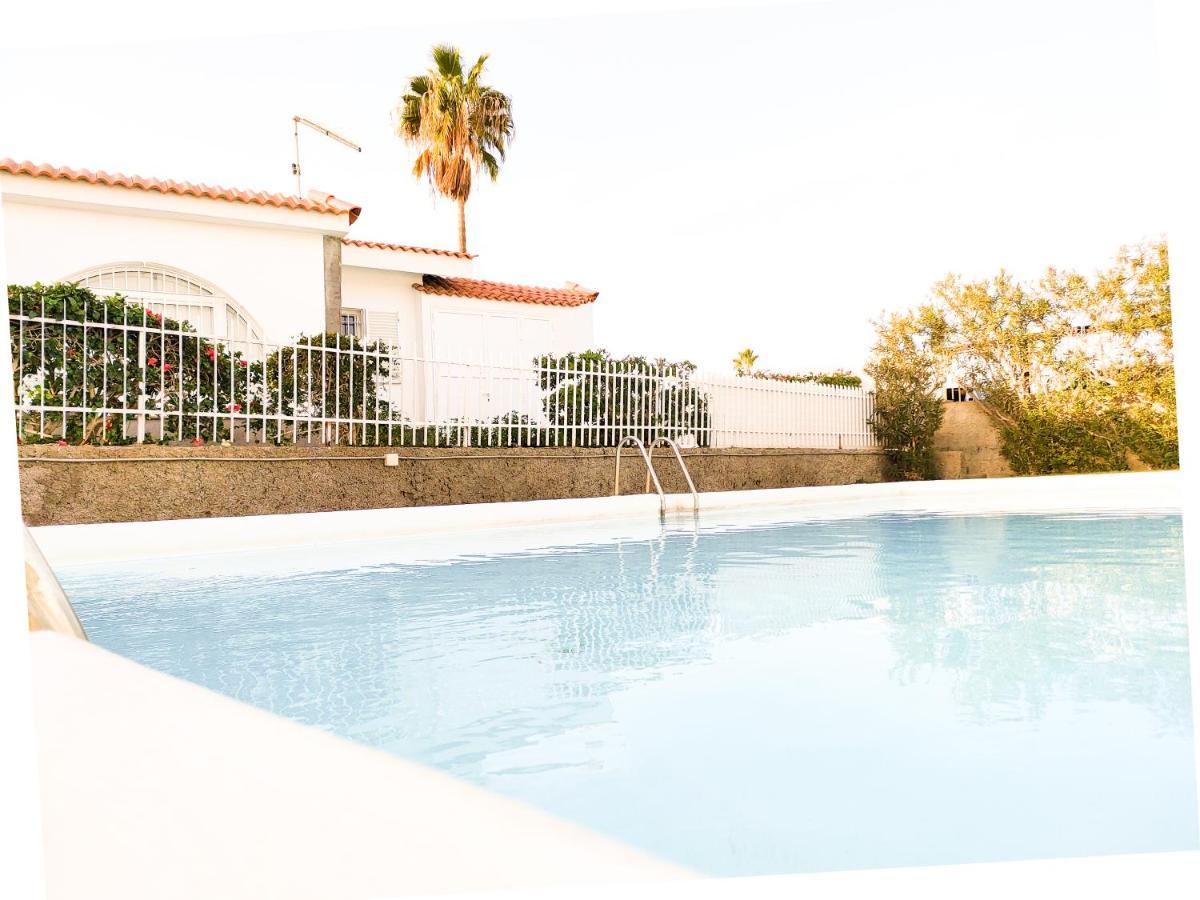 Pretty Terrace Holiday House In Maspalomas 普拉亚戴尔雷安格莱斯 外观 照片