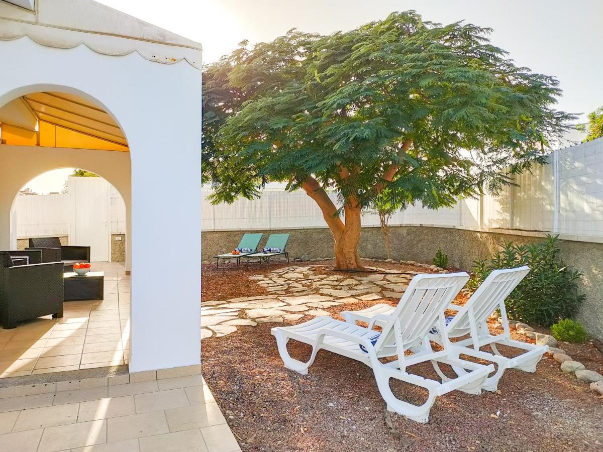 Pretty Terrace Holiday House In Maspalomas 普拉亚戴尔雷安格莱斯 外观 照片
