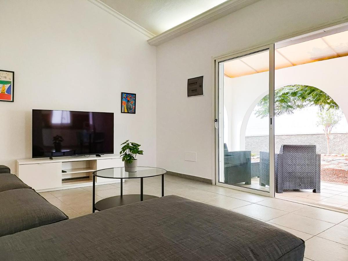 Pretty Terrace Holiday House In Maspalomas 普拉亚戴尔雷安格莱斯 外观 照片